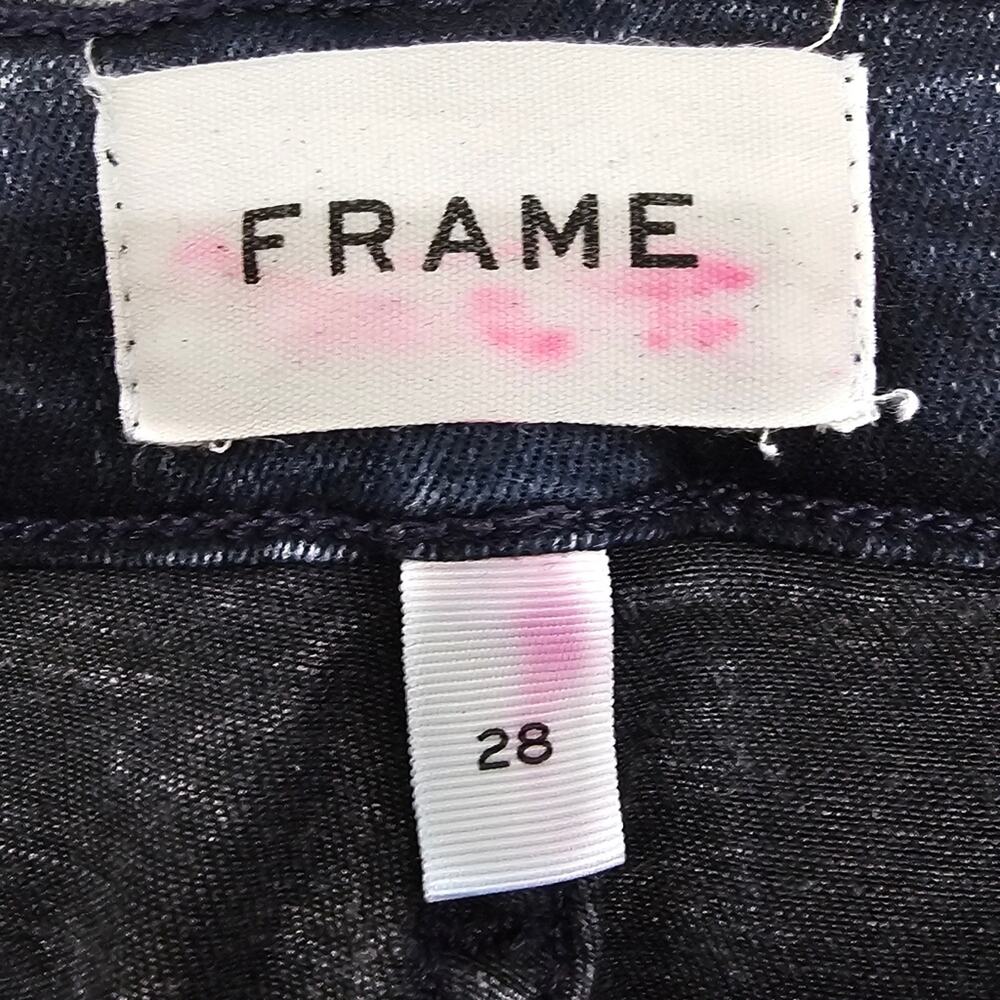 Frame Jeans Women's Size 28 Le High Skinny Dean Acid Wash Ankle High Rise - Picture 10 of 15